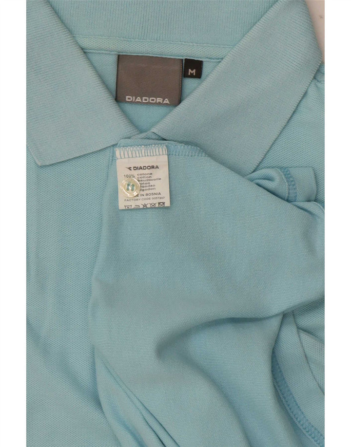 Diadora muška polo majica srednje plavi pamuk