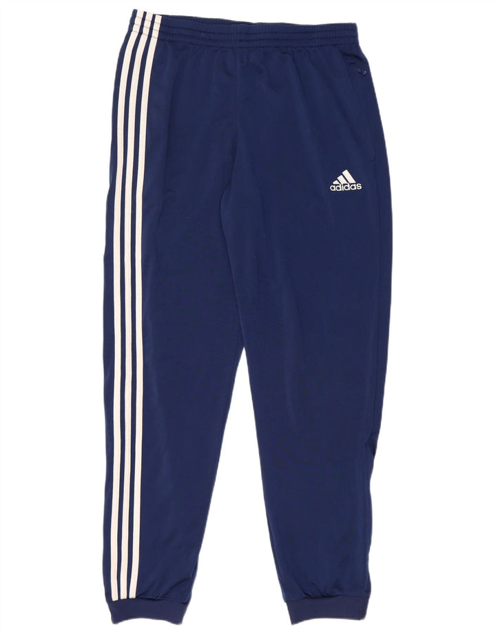 ADIDAS muške trenirke Hlače Joggers UK 40/42 Medium tamnoplavi poliester