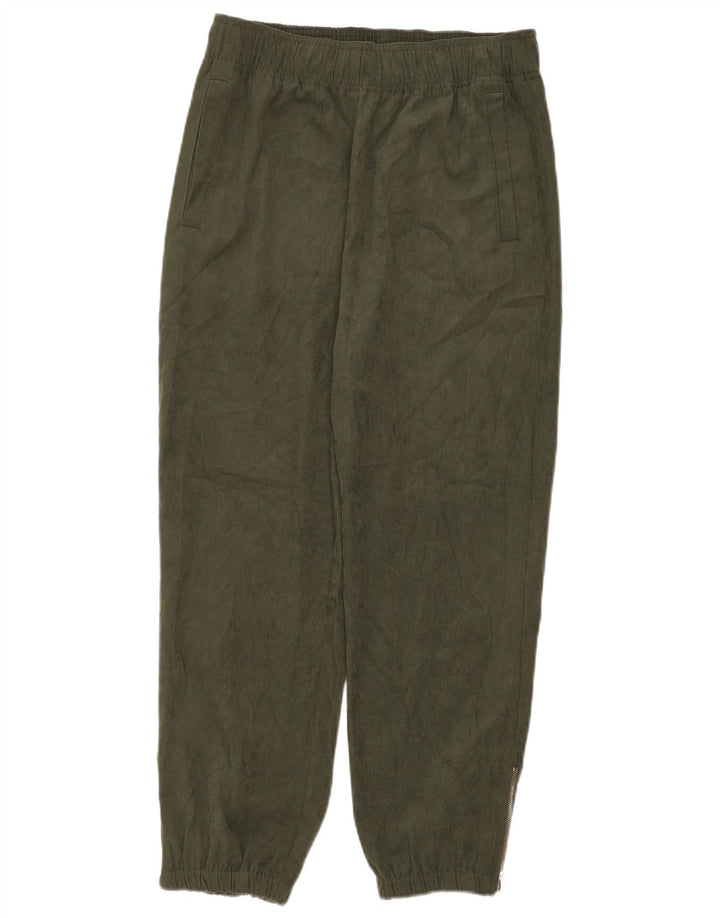 Zara ženske kratke hlače za trčanje srednje veličine W28 L25 kaki poliester