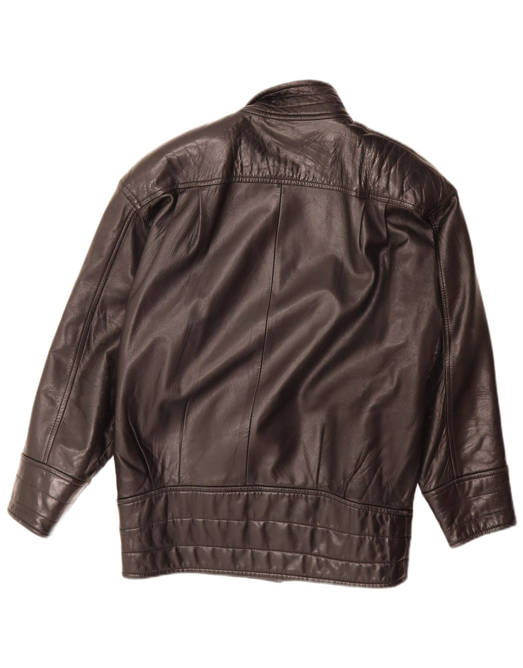 Danier ženska prevelika kožna jakna UK 6 XS crna