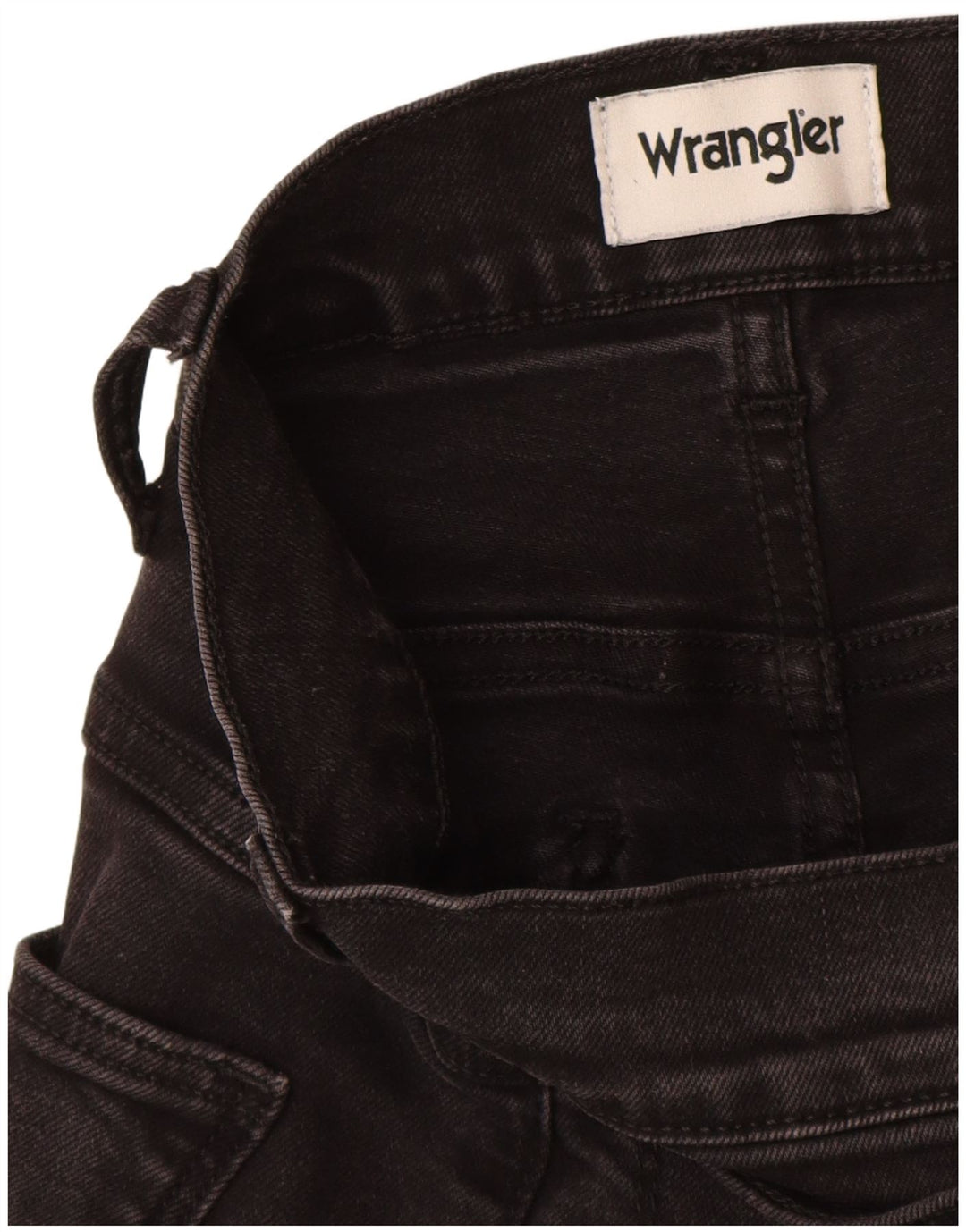 WRANGLER Muške uske traperice Larston W34 L28 crni pamuk