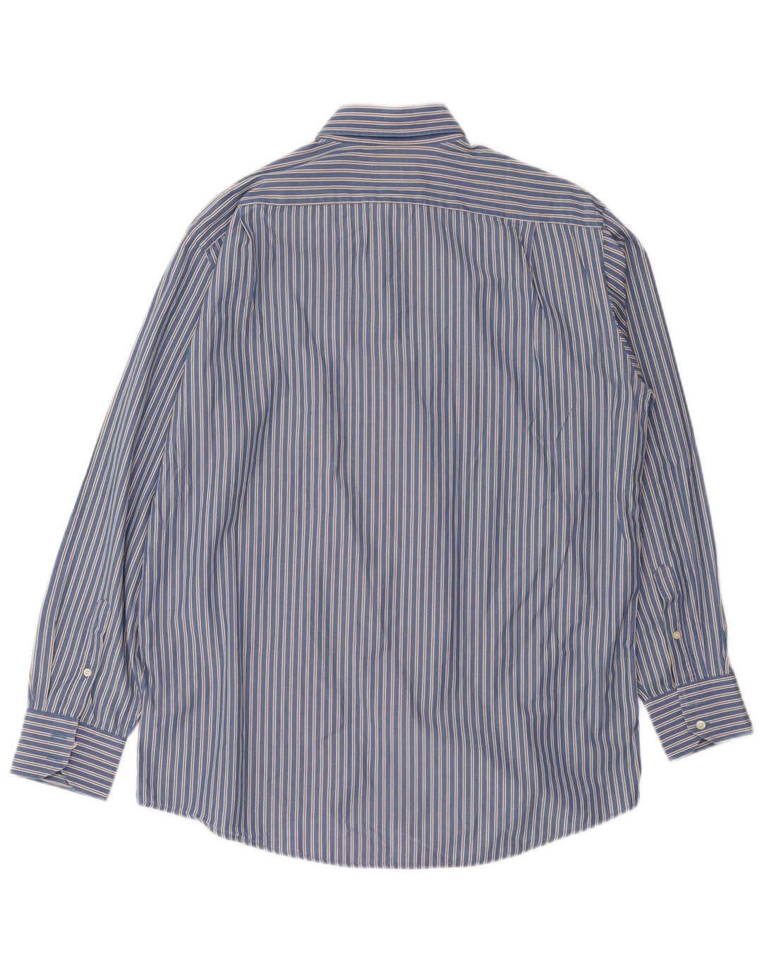 LACOSTE Muška košulja, veličina 42, pamuk s velikim plavim prugama