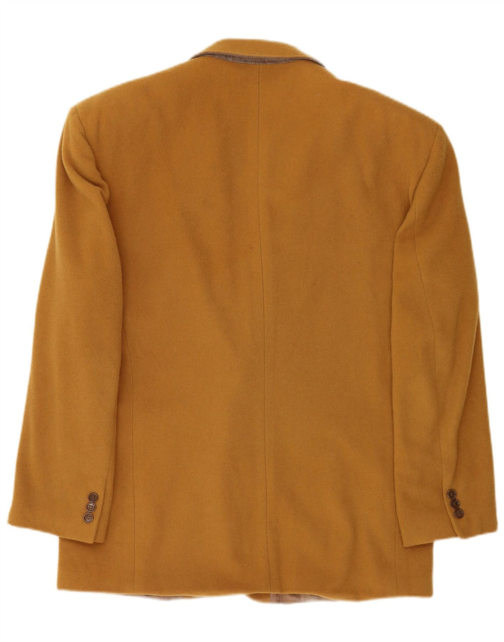 Enrico Coveri Muška jakna s 2 gumba IT 50 Large Brown Wool