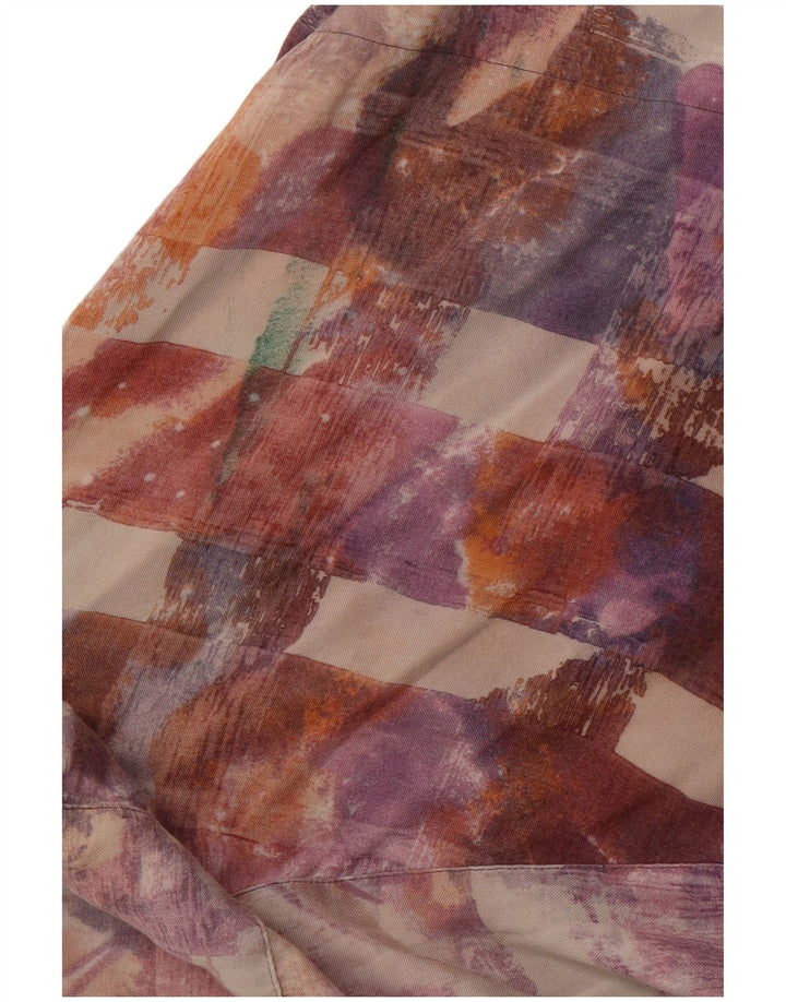 EQUIPE Velika muška košulja kratkih rukava s apstraktnim uzorkom, višebojna