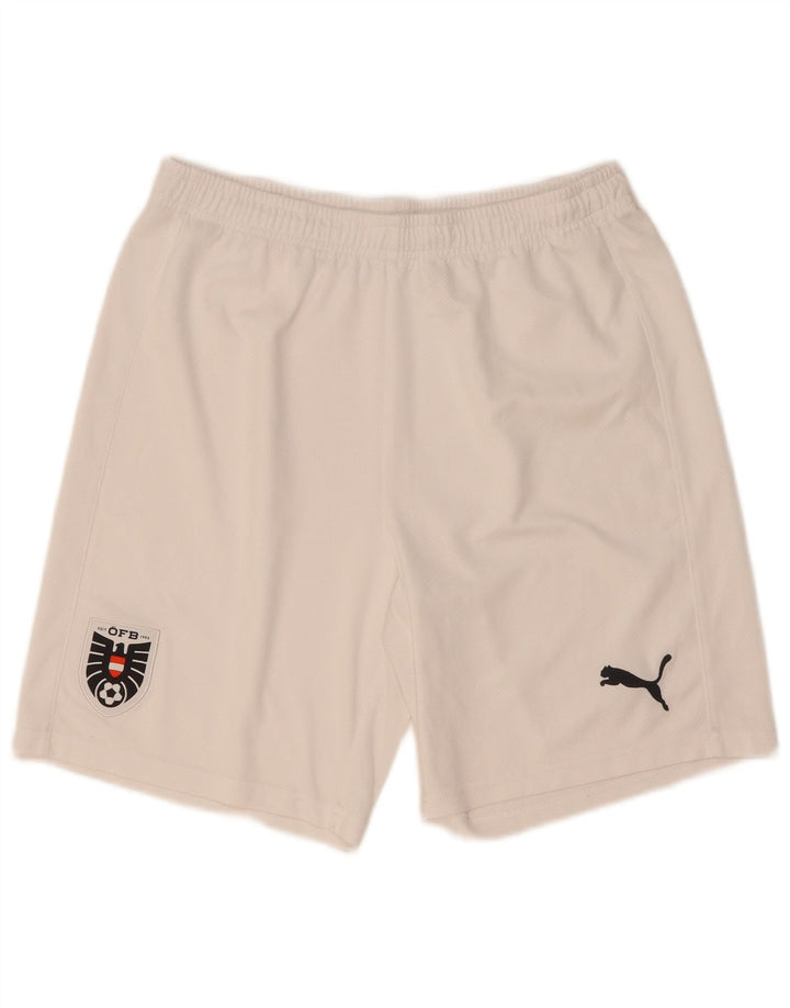Puma muške sportske kratke hlače srednje bijele boje