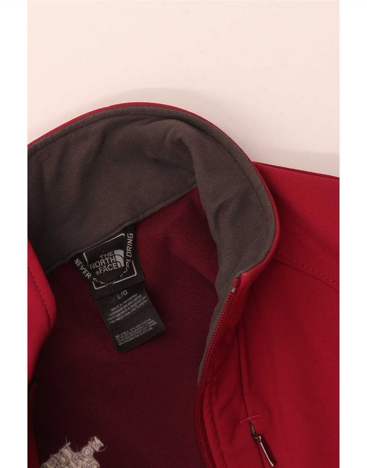 The North Face ženska jakna vjetrovka UK 16 veliki crveni poliester