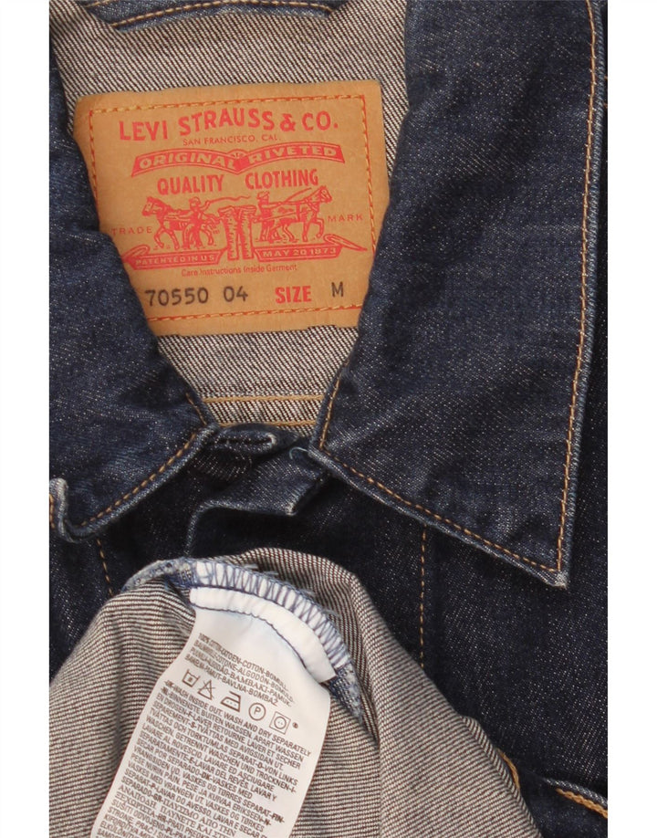 Levi's muška traper jakna UK 38 srednje tamnoplavi pamuk