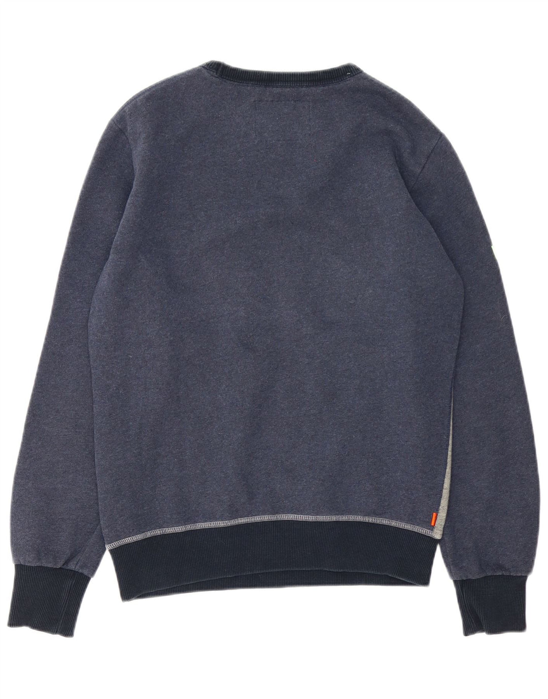 Superdry muški džemper s grafičkim motivima, srednji tamnoplavi pamuk