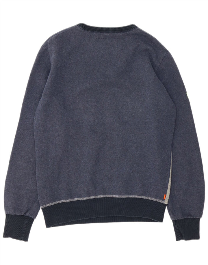 Superdry muški džemper s grafičkim motivima, srednji tamnoplavi pamuk