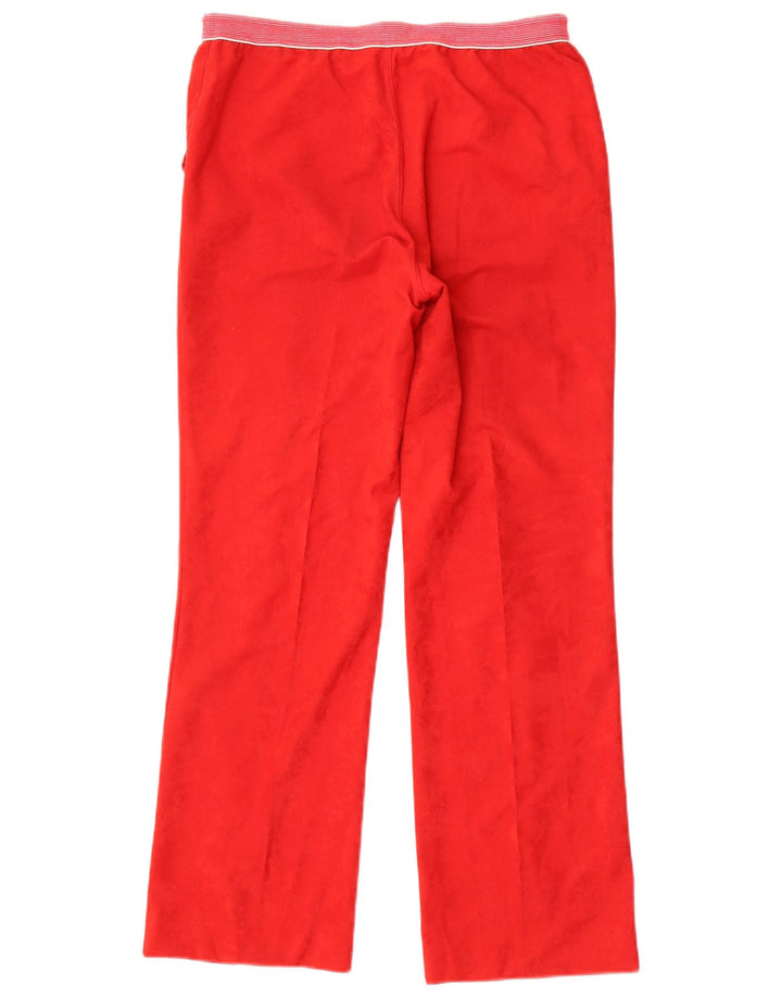 SERGIO TACCHINI Ženska trenirka hlače IT 48 XL W34 L29 Crveni triacetat