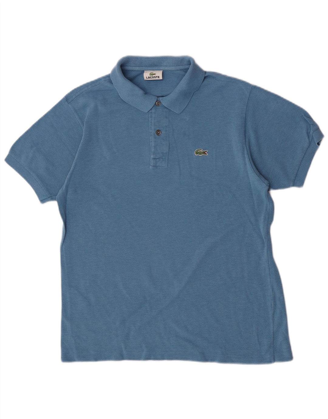Lacoste muška polo majica veličine 4 srednje plavi pamuk