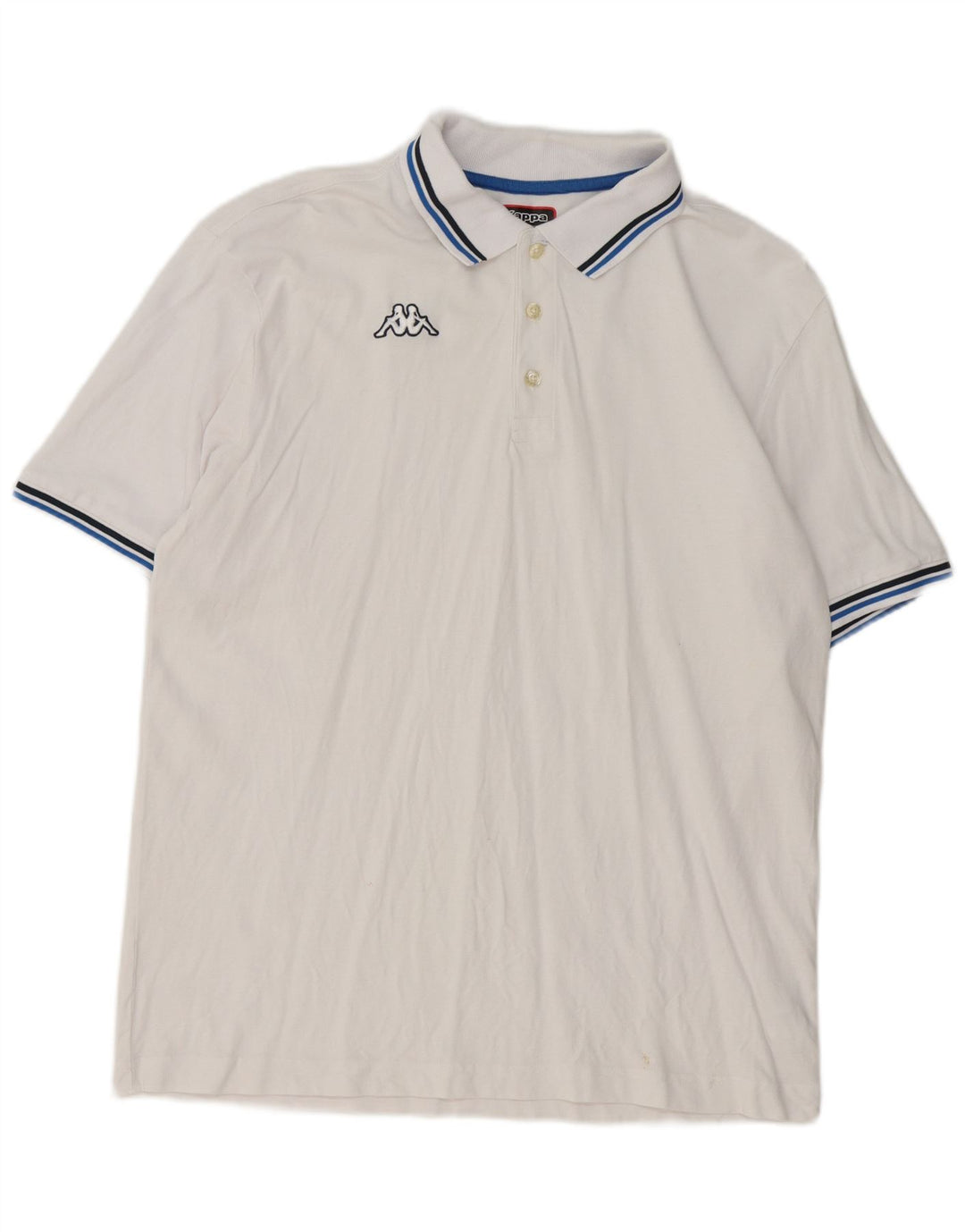 Kappa muška polo majica 2XL bijeli pamuk