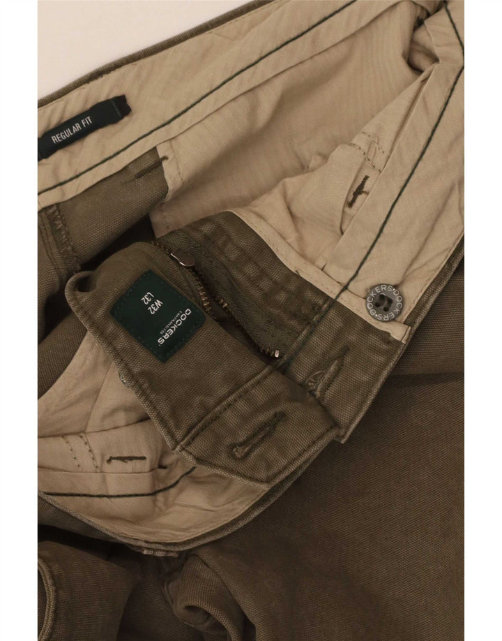 Dockers muške chino hlače standardnog kroja W32 L32 kaki