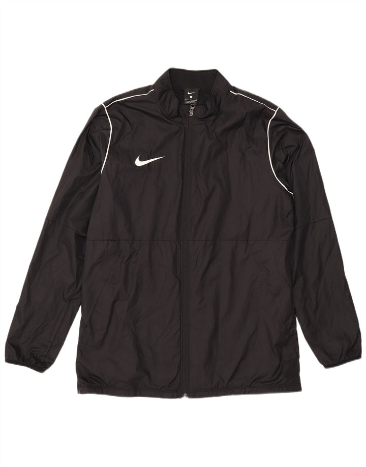 Nike muška kišna jakna UK 40 veliki crni poliester