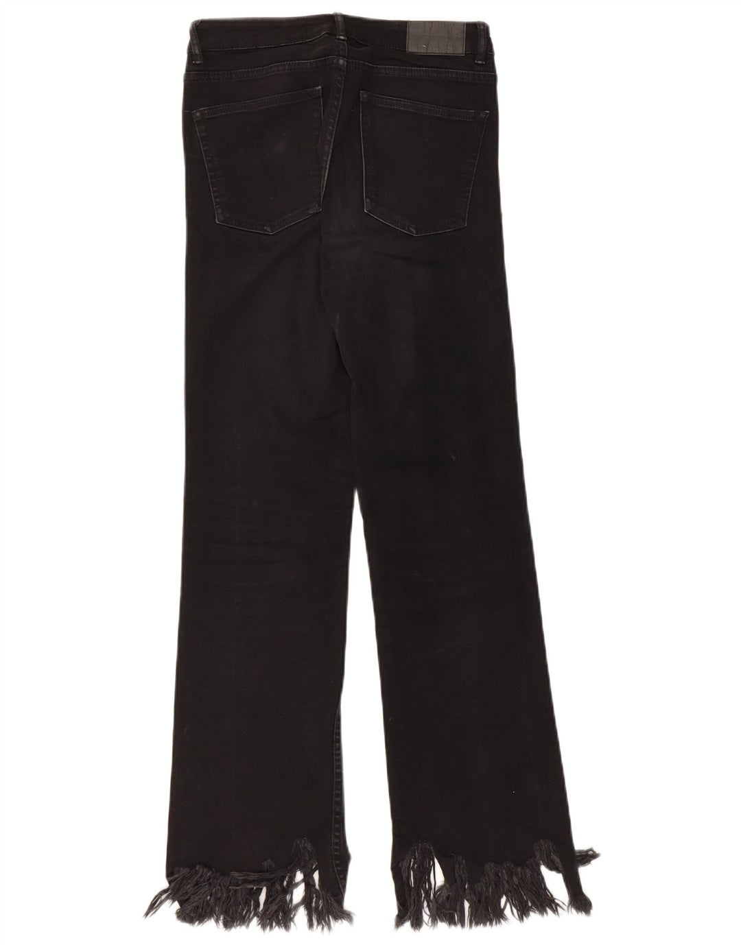 ZARA ženske ravne traperice EU 36 XS W26 L27 crne