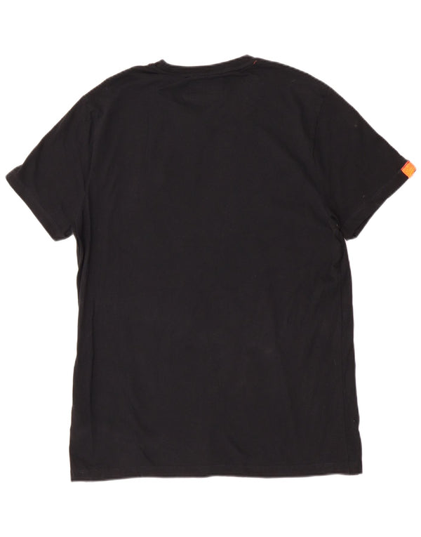 Superdry ženska majica kratkih rukava UK 18 XL crni pamuk