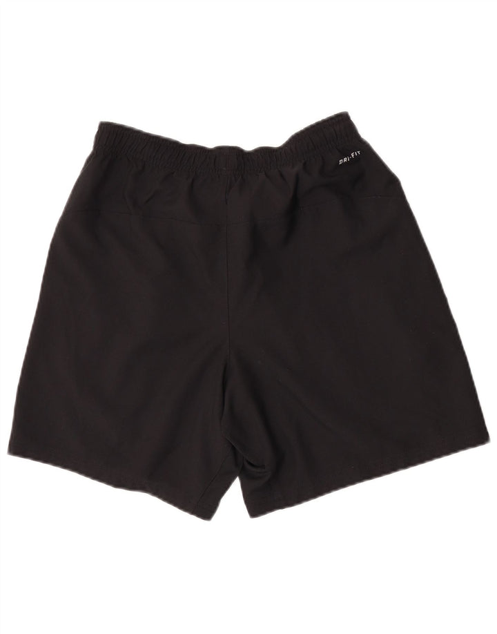 Male crne sportske kratke hlače Nike Dri Fit od poliestera