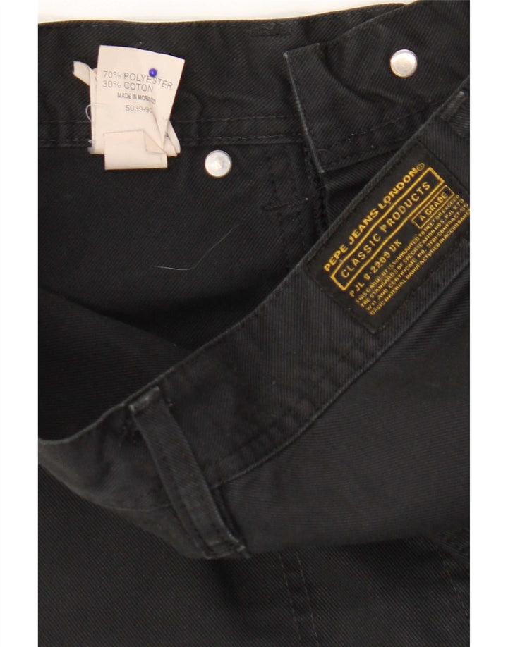 PEPE Jeans Muške hlače širokih nogavica W30 L34 crni poliester