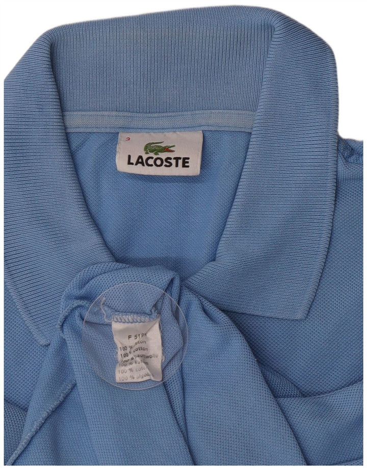 Lacoste muška polo majica veličina 3 mala plava pamučna
