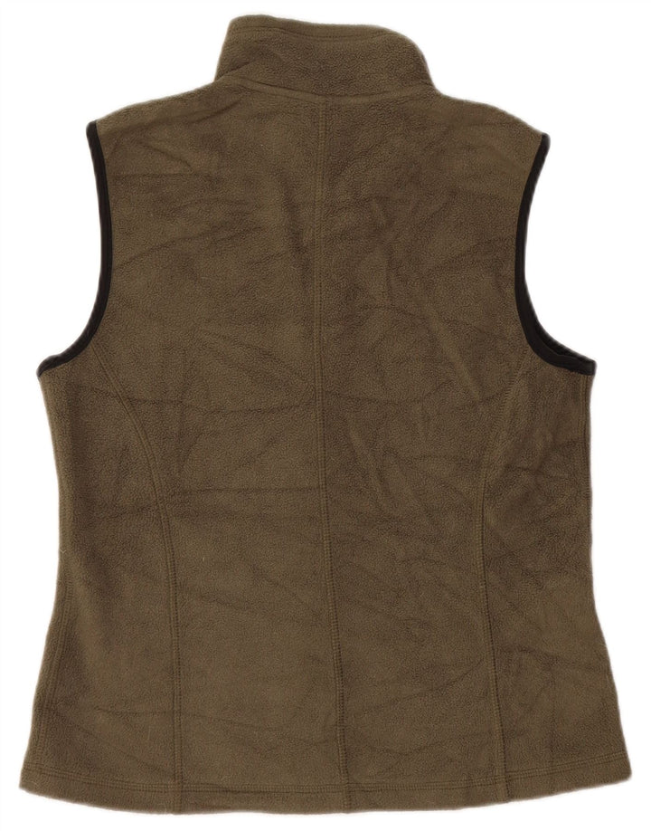 Eddie Bauer Ženska jakna od flisa UK 10 Mala kaki poliester