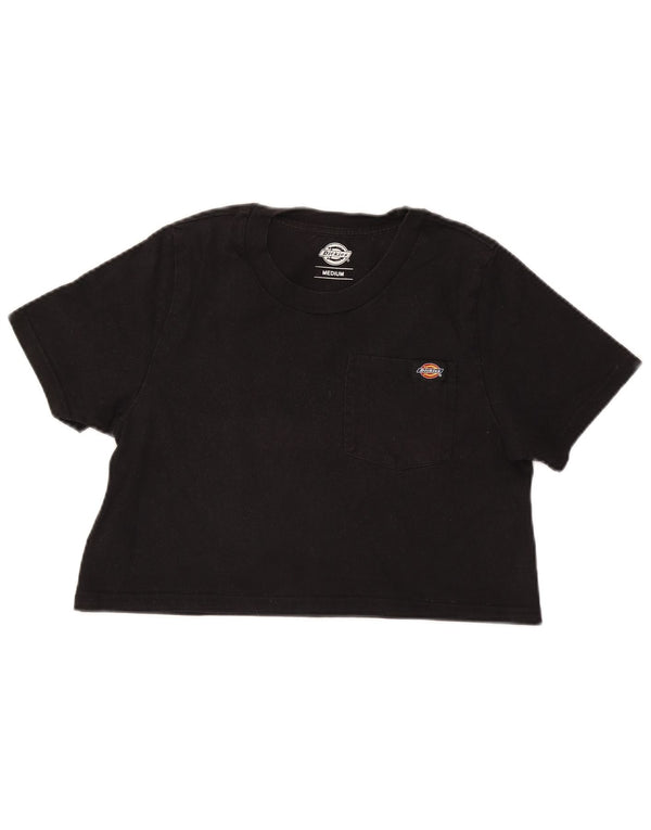 Dickies ženska majica kratkih rukava UK 12 srednje crni pamuk