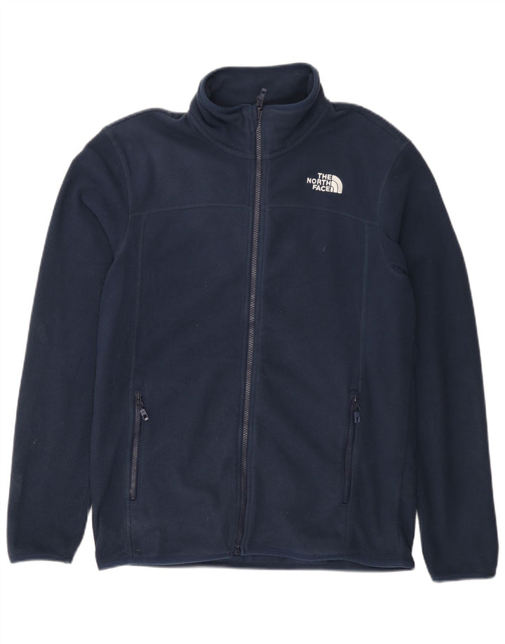 THE NORTH FACE muška jakna od flisa UK 38 srednje tamnoplava poliester