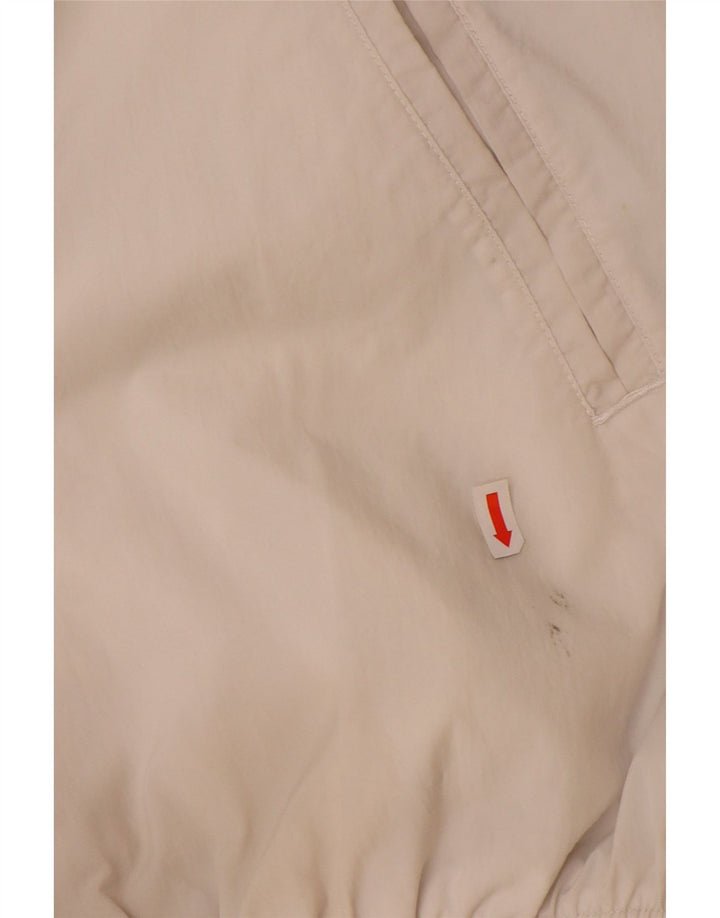 NIKE muška gornja jakna trenirke slobodnog kroja srednje crne boje