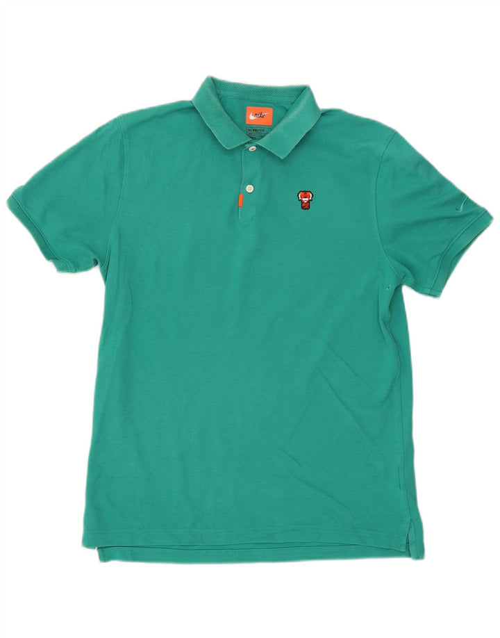Nike muška polo majica Dri Fit srednje zelene pamučne boje