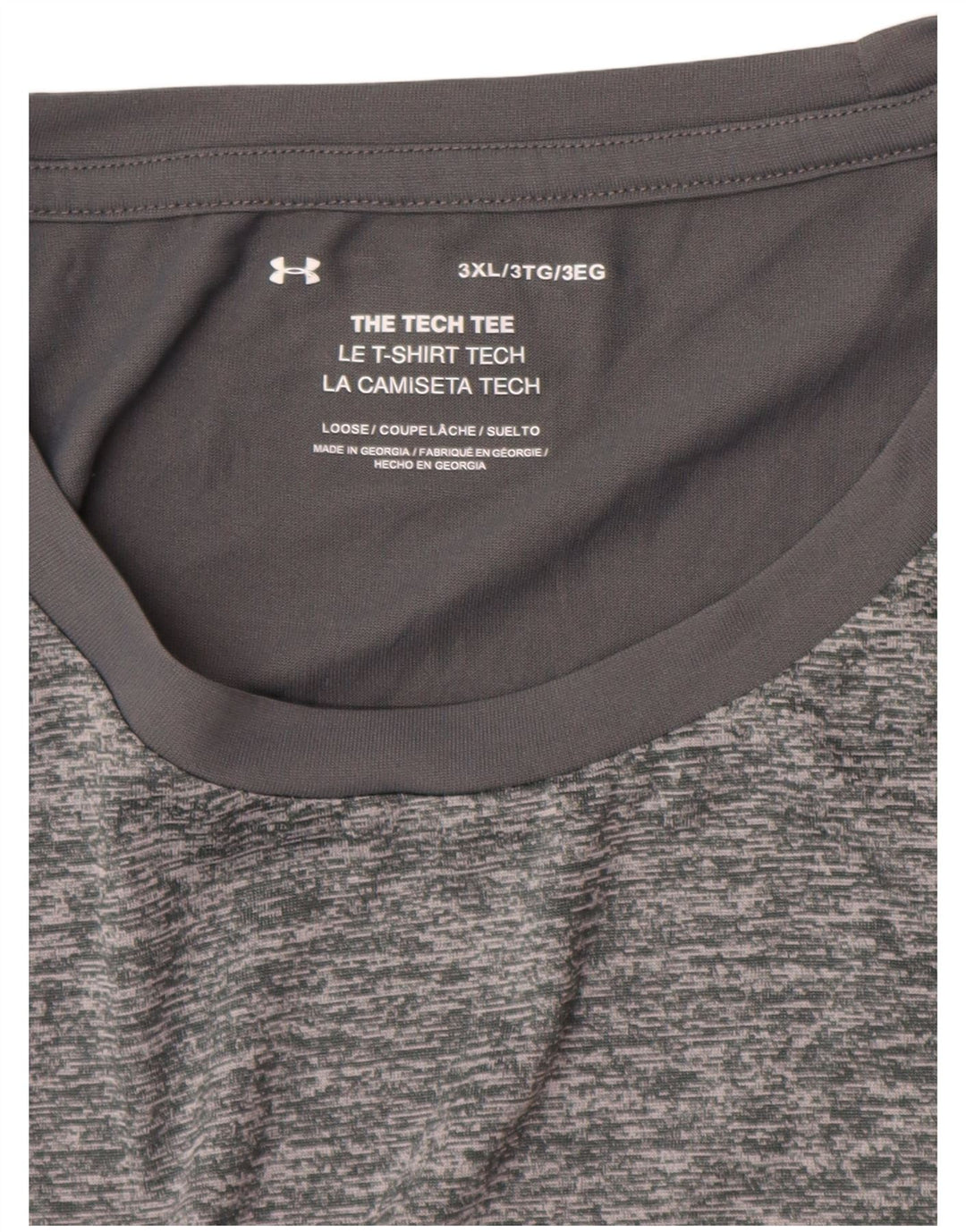 Under Armour muška majica kratkih rukava 3XL siva s pjegama