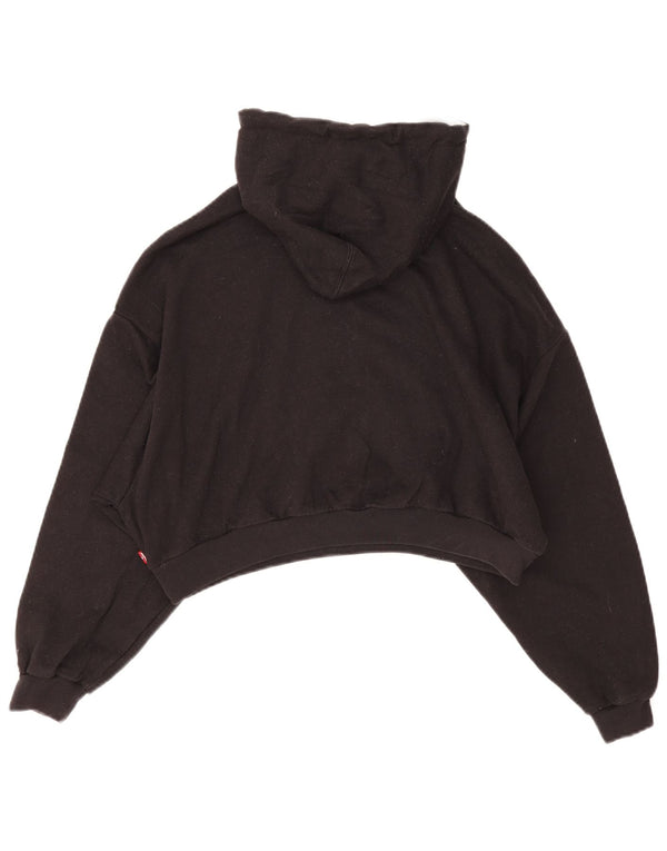Levi's ženska majica s kapuljačom s grafičkim motivima UK 16 veliki crni pamuk