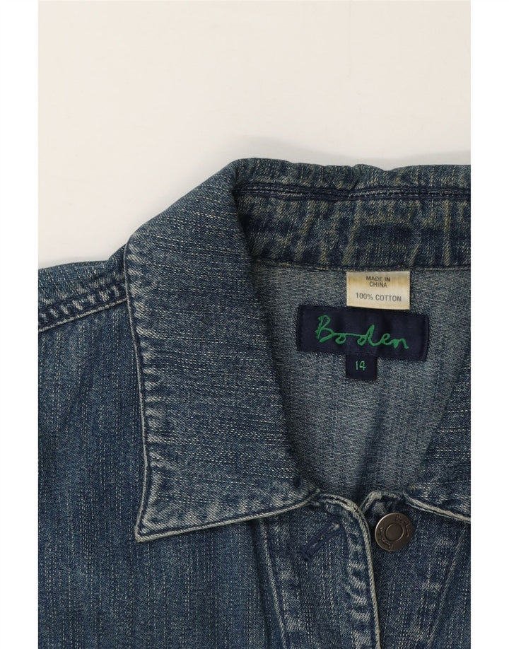 Boden ženska traper jakna UK 14 Large Blue Cotton