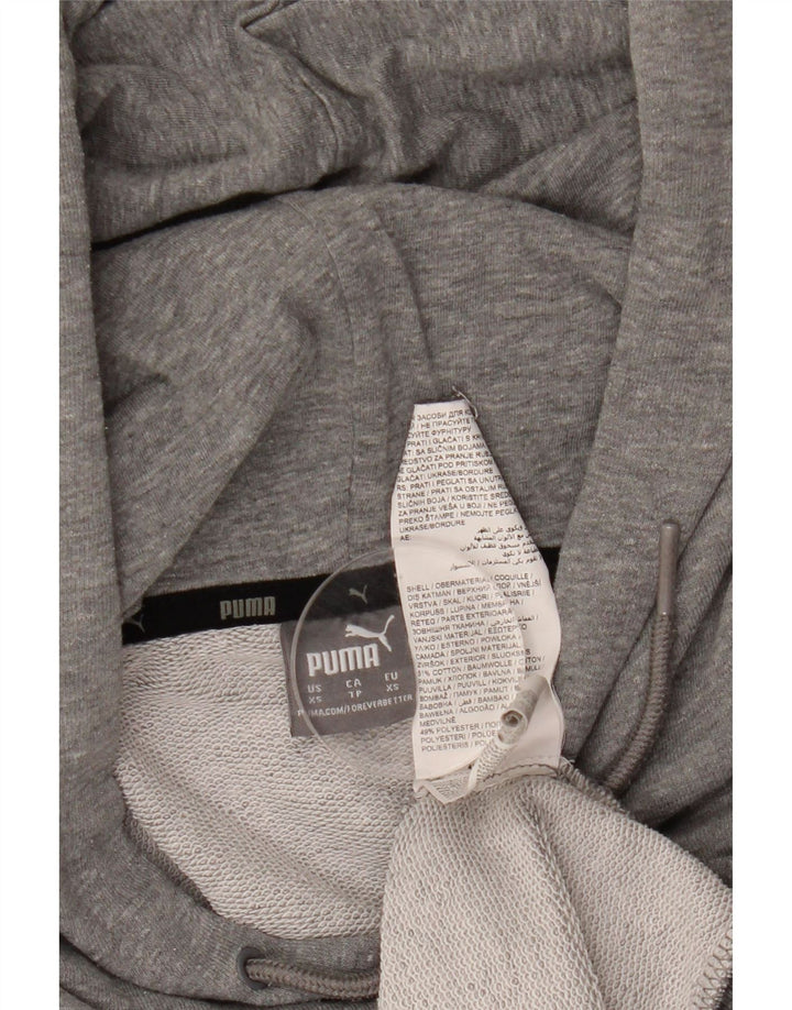 PUMA muška majica s kapuljačom XS, sivi pamuk