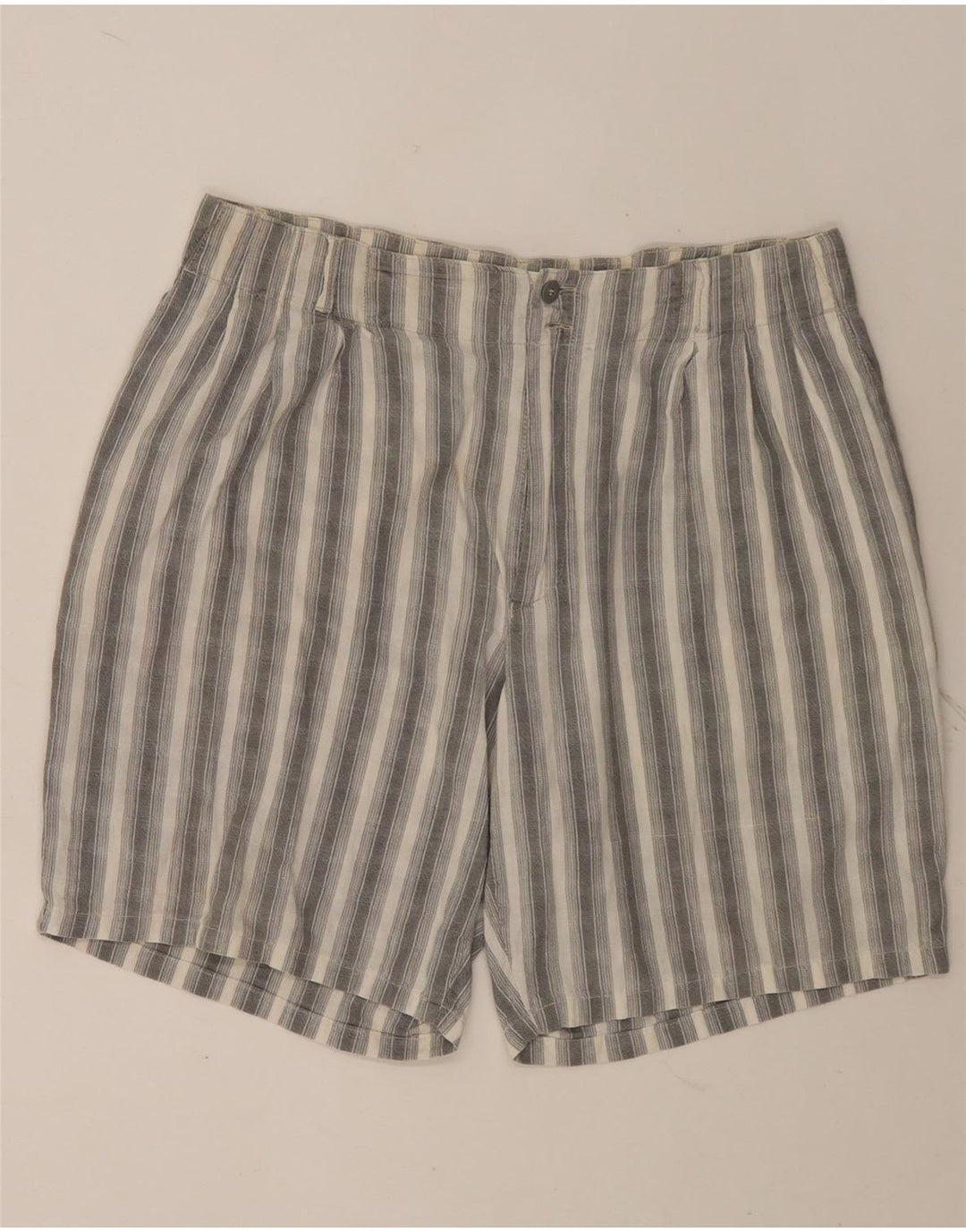 POP 84 Muške chino kratke hlače W38 XL na sive pruge