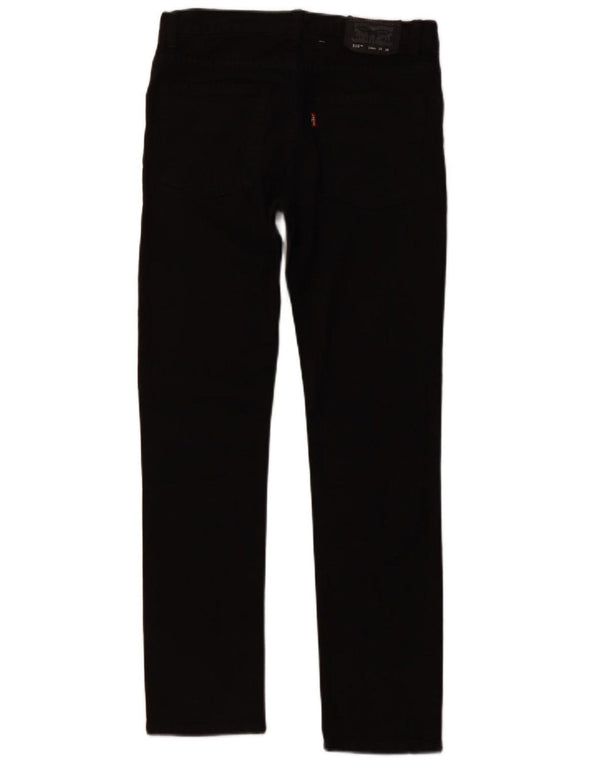 LEVI'S Girls 510 uske traperice 15-16 godina W28 L28 crni pamuk