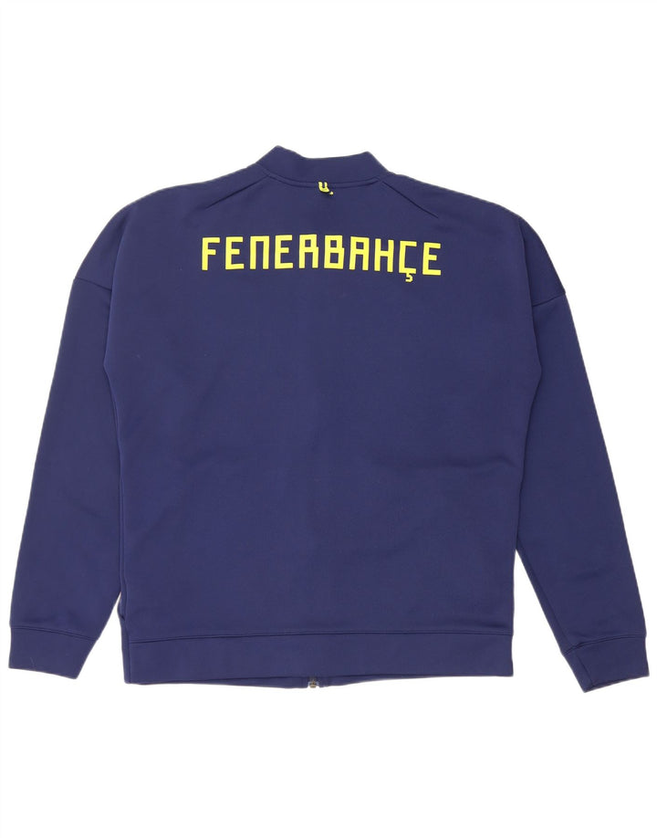 ADIDAS muška grafička trenirka, gornja jakna srednje tamnoplave boje od poliestera