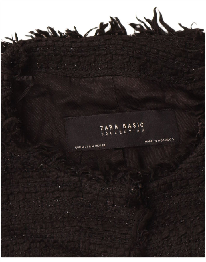 ZARA ženski sako jakna UK 12 srednje crna