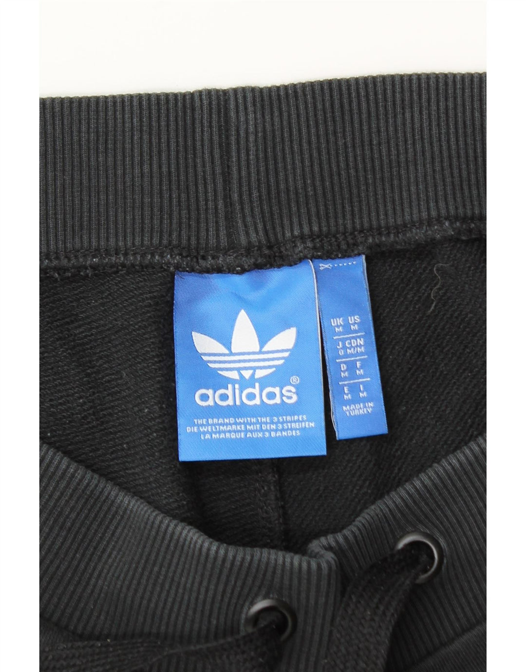 Adidas muške sportske kratke hlače srednje crne pamučne boje