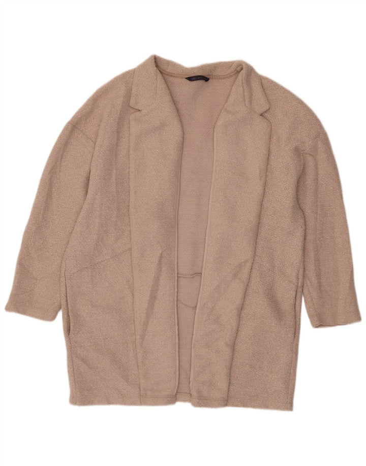 Marks & Spencer ženski dugi kardigan pulover UK 20 2XL ružičasti poliester