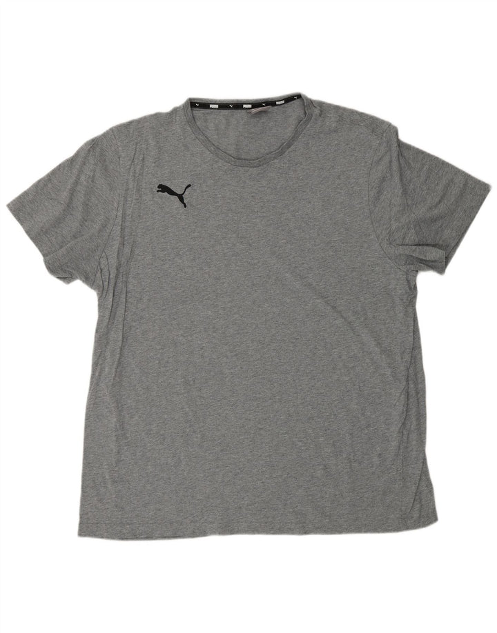 PUMA muška majica kratkih rukava 2XL siva s pjegama