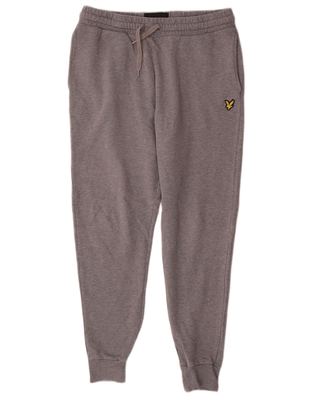 Lyle & Scott Muška trenirka Hlače Joggers Srednje sivi flekasti pamuk