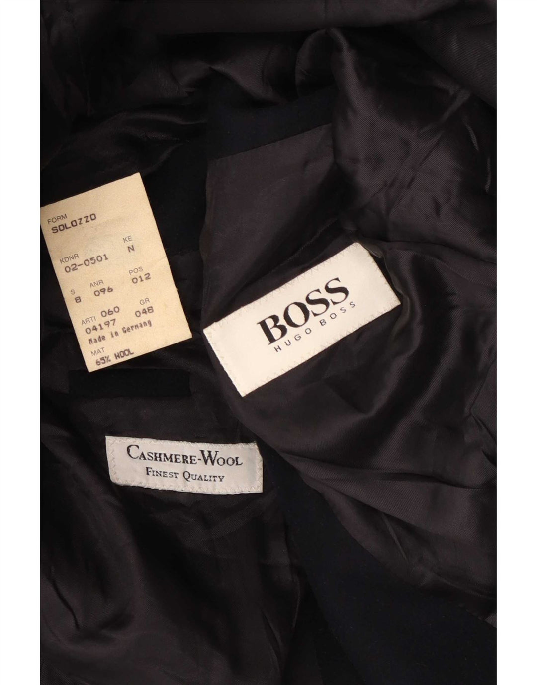 Hugo Boss muška jakna s 2 gumba EU 48 Srednje tamnoplava vuna