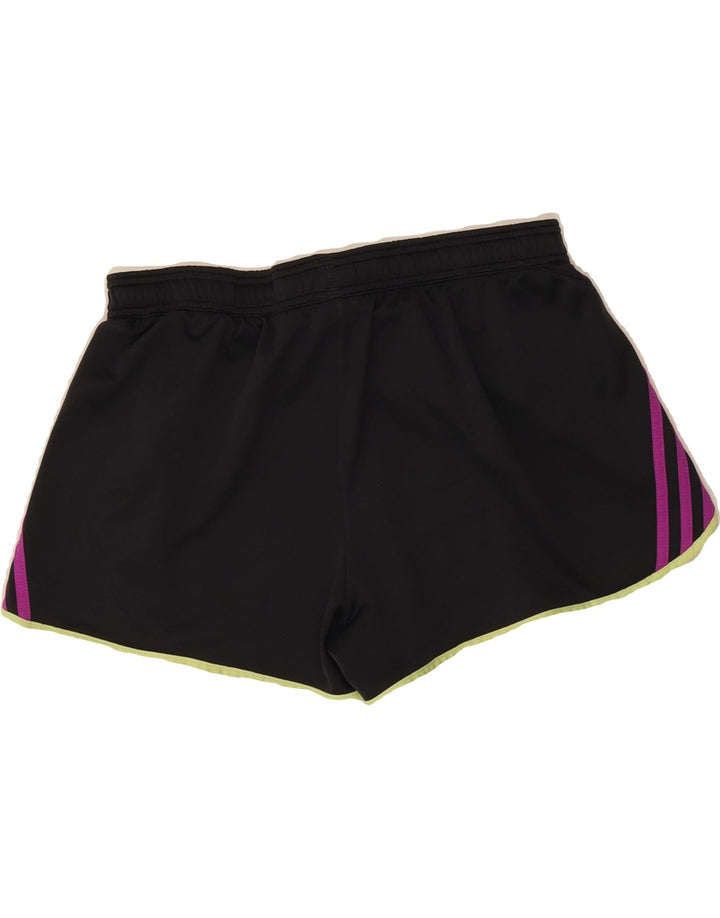 ADIDAS Womens Sport Shorts UK 16/18 Large  Grey Polyester Vintage Adidas and Second-Hand Adidas from Messina Hembry 