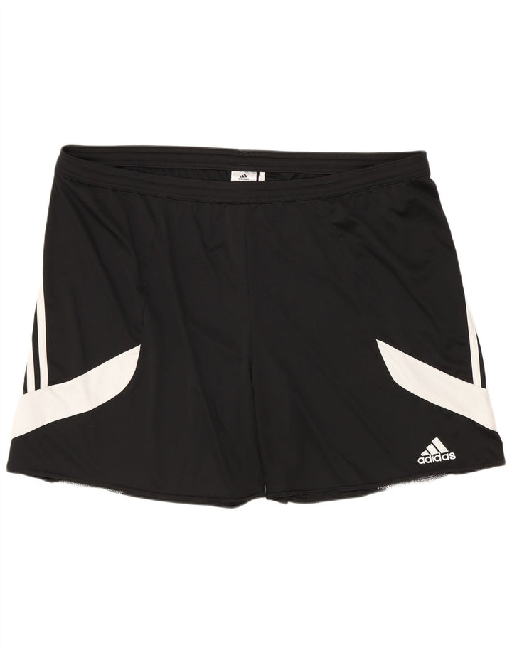 Adidas muške sportske kratke hlače Climalite 2XL crni poliester u boji