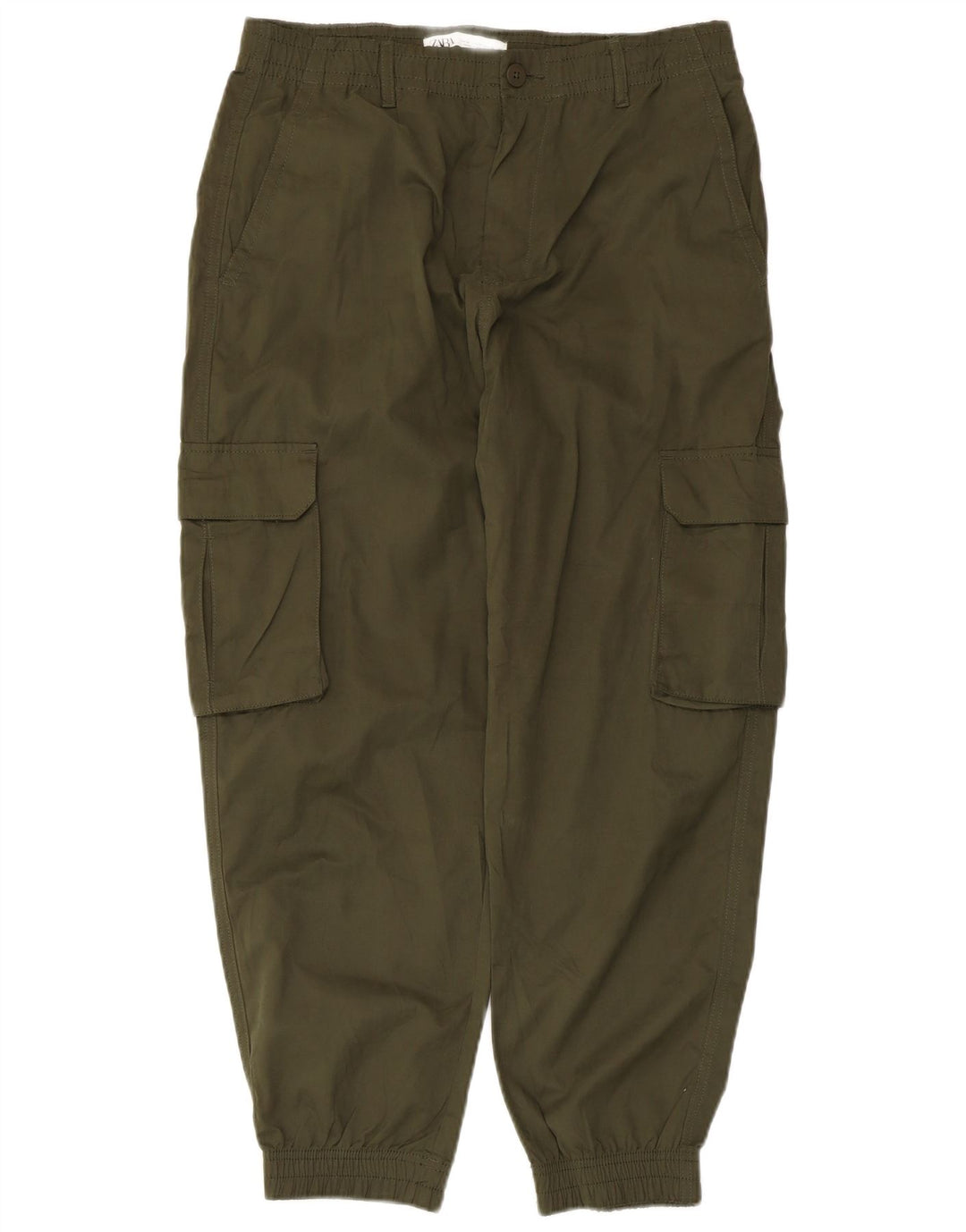 Zara ženske kratke joggers Cargo hlače Srednje W31 L25 Kaki