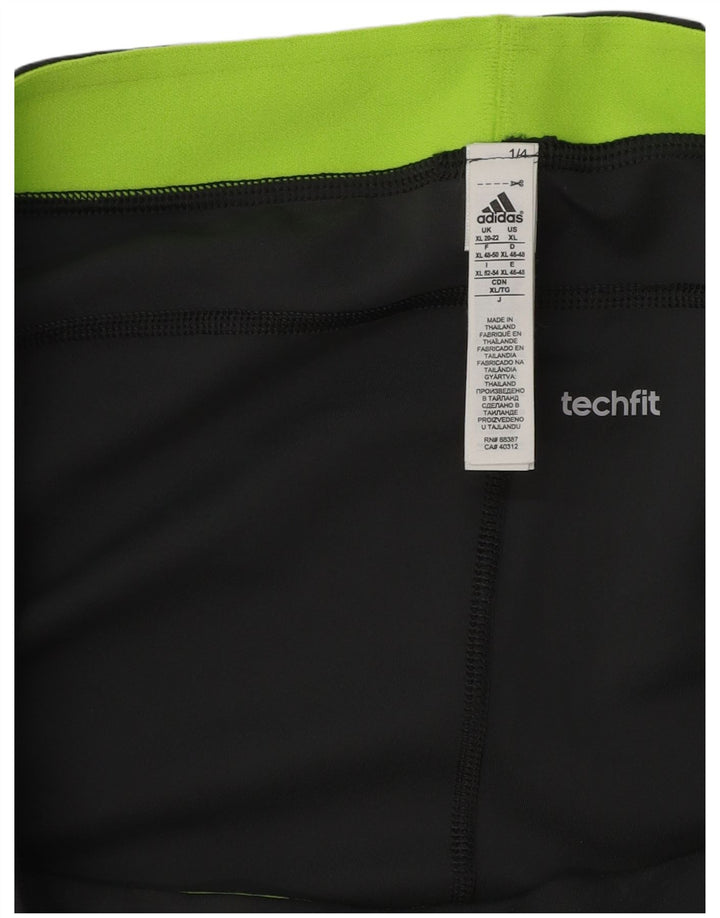 ADIDAS ženske Climalite Capri tajice UK 20/22 XL sive boje