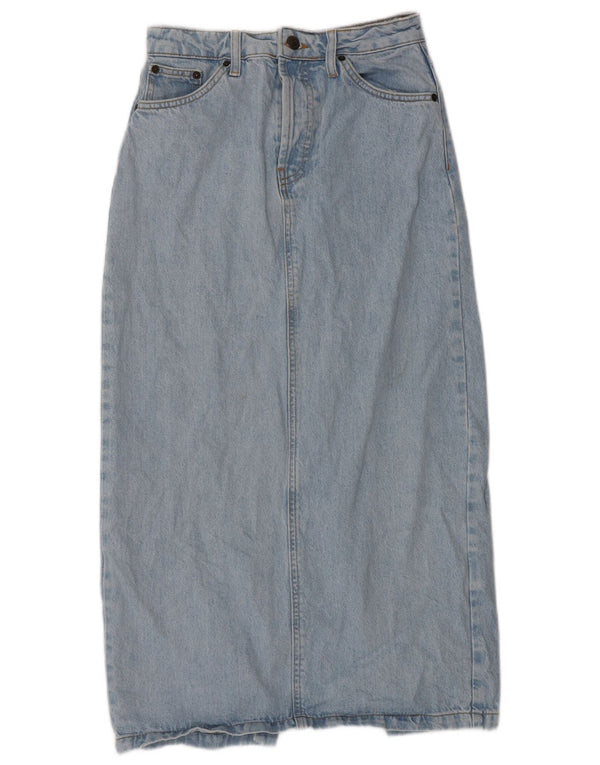 Topshop ženska traper suknja UK 8 mala W26 plava