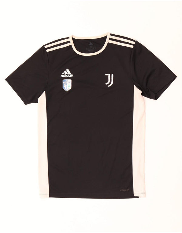Adidas muška majica kratkih rukava Juventus s grafičkim motivima, mali crni poliester u boji
