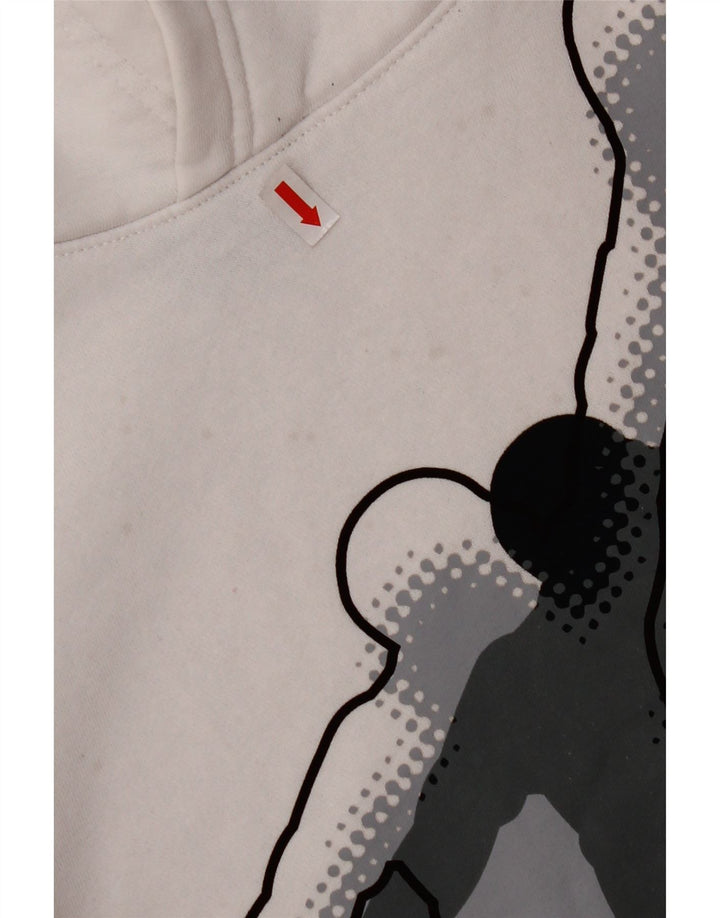 JORDAN majica s kapuljačom s kapuljačom, 13-14 godina XL, bijeli pamuk