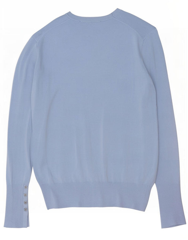 Zara ženski džemper s morskim izrezom UK 16 Large Blue