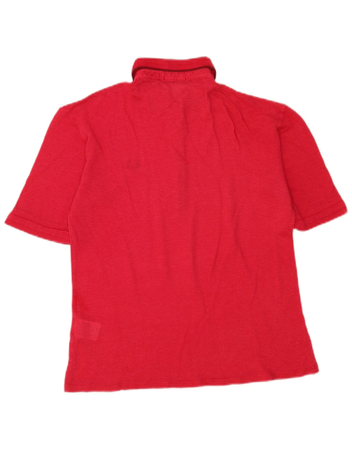 Fred Perry ženska polo majica UK 14 srednje crvena viskoza
